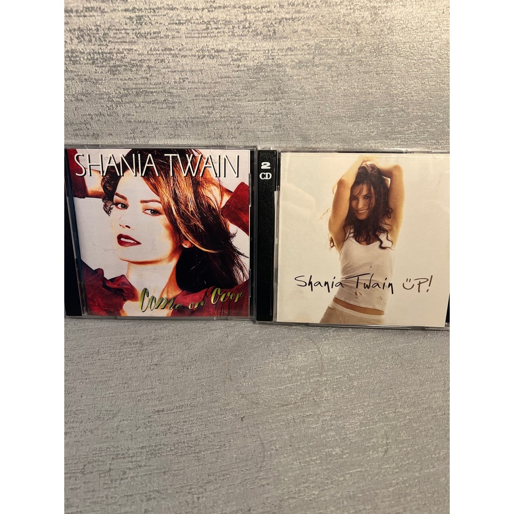 Shania Twain CD Lot Come On Over and Up! 2 CD Set Country Pop Music
